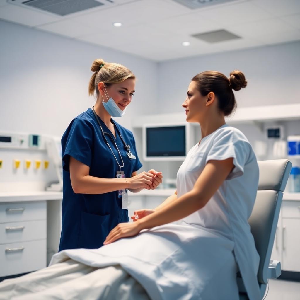 Healthcare training in a modern clinical lab